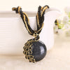 Peacock Rhinestone Necklace - ReneStop