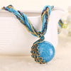 Peacock Rhinestone Necklace - ReneStop